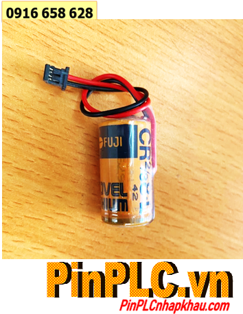 FUJI CR2/3 8.L; Pin nuôi nguồn FUJI CR2/3 8.L lithium 3v 2/3A 1900mAh chính hãng, Xuất xứ NHẬT